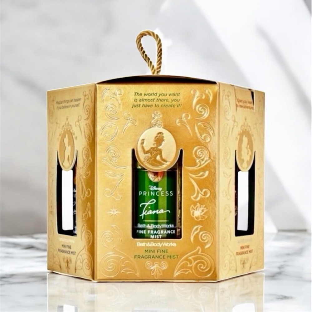 Limited Edition! Bath And Body Works Disney Princess Mini Mist Gift Set